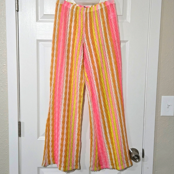 Rainbow Beach Knitted Pants - Picture 1 of 3